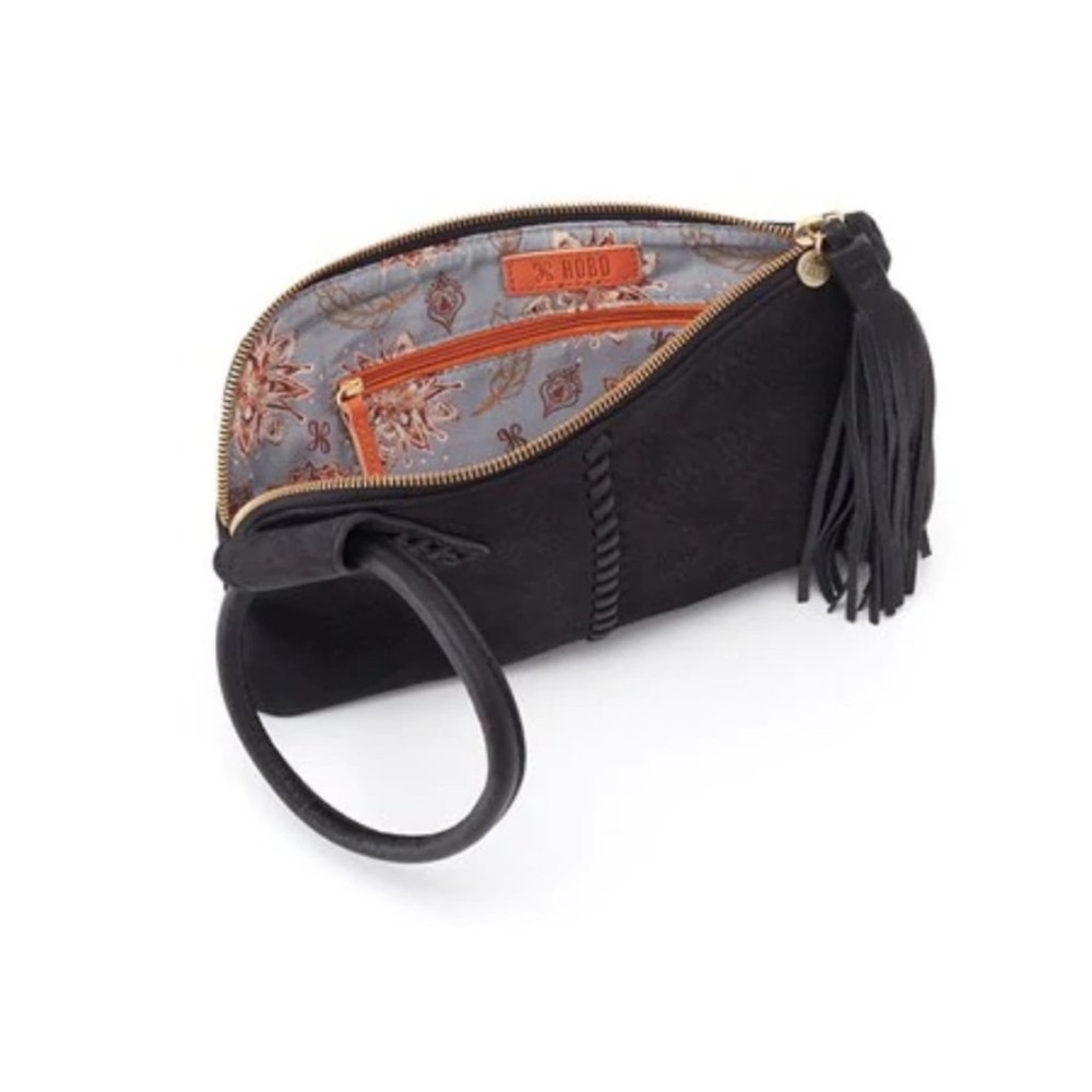 HOBO Black Wristlet